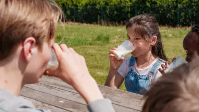 melk drinken
