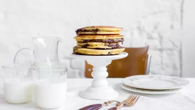 pannenkoeken met chocopasta